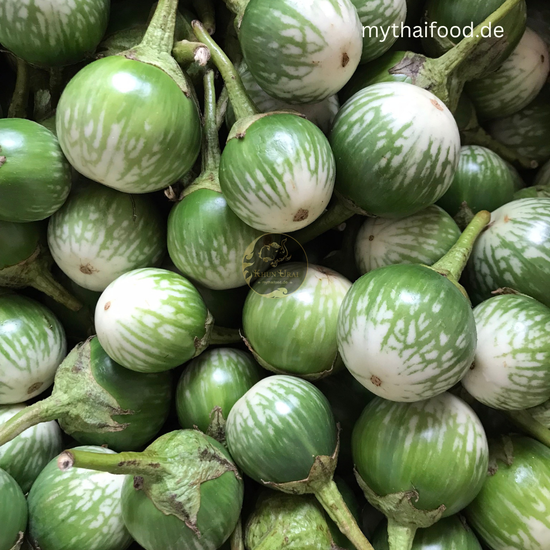 Thai Aubergine/มะเขือลายคางกบ 700g