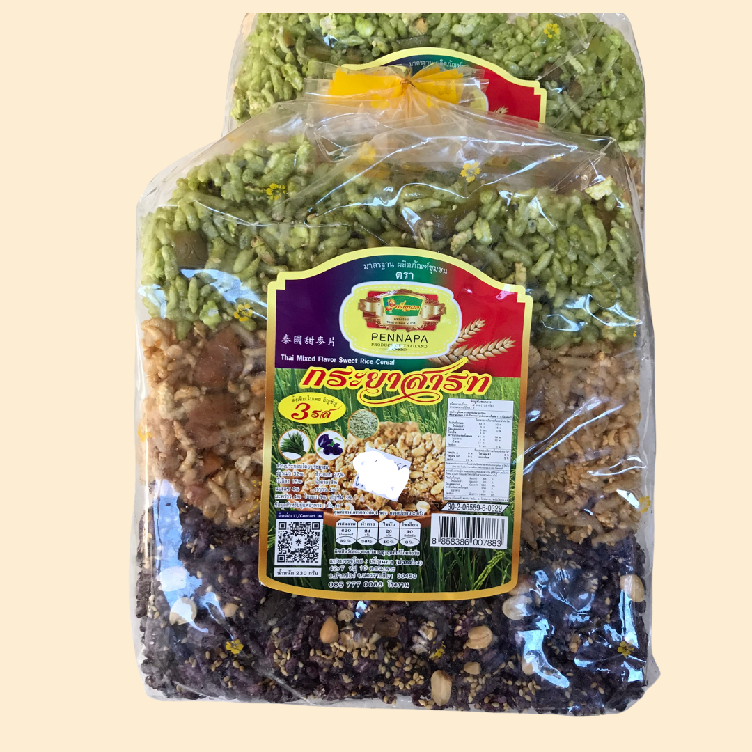Kayasart 3 Mix / ขนมกะยาสาท สามสี 250g
