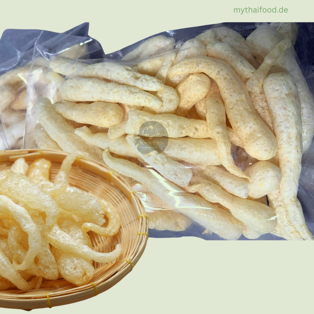 Knusprig gebratener Tofu / กระเพาะปลาแห้ง 100g