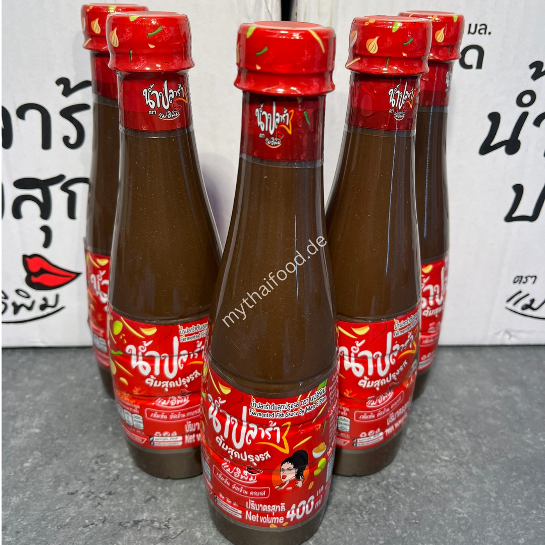Fermented Fish Sauce ( Mea E-Pim )/น้ำปลาร้า แม่อีพิม 400ml.