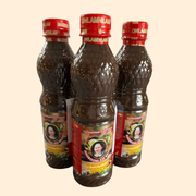 Fermeted Fisch Soße( Mae Boonlum ) น้ำปลาร้าแม่บุญล้ำขวดกลม 380ml.