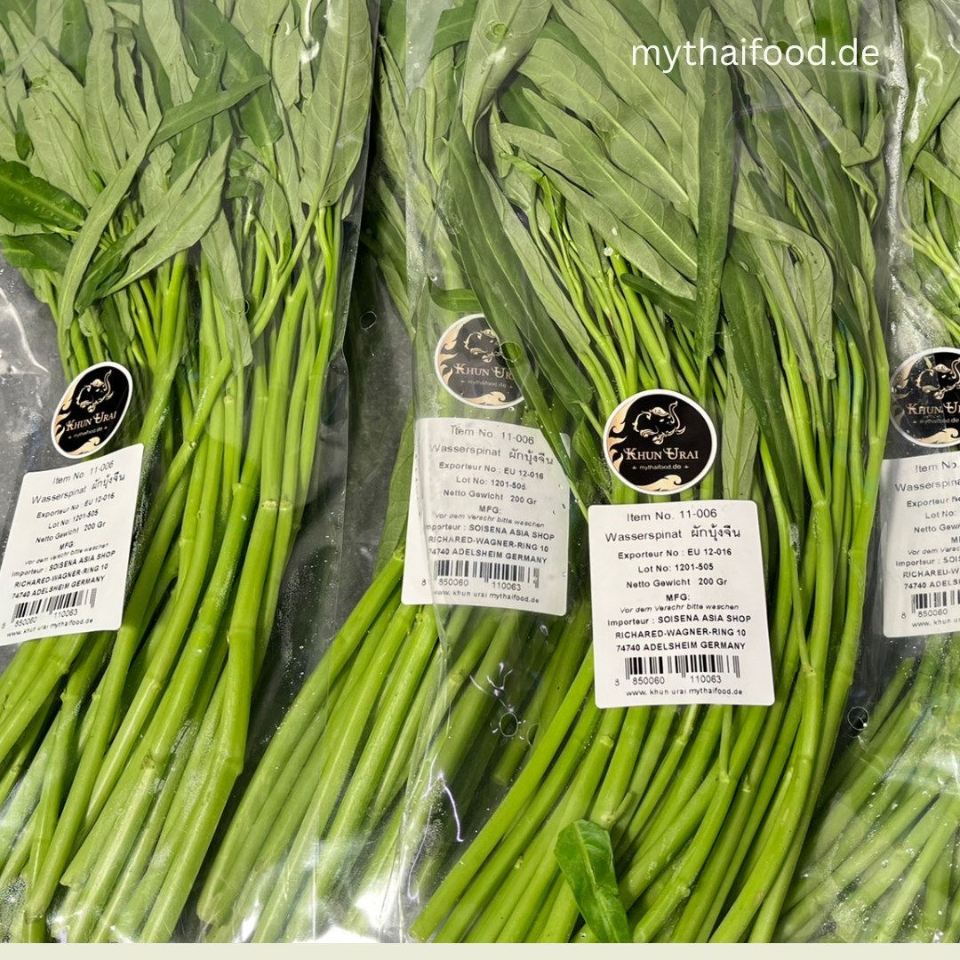 Chinesische Wasser Spinat/ ผักบุ้งจีน 100g