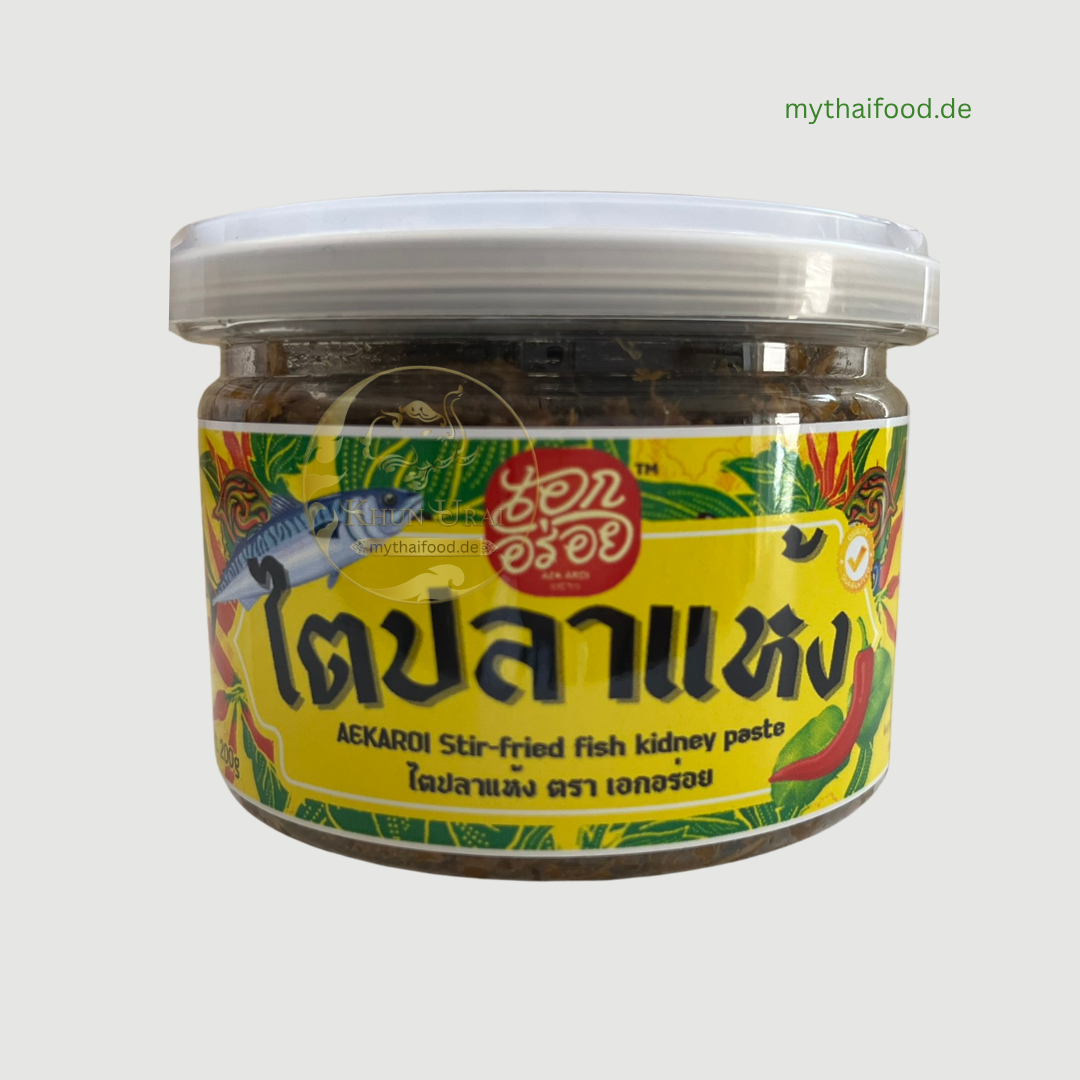 ไตปลาแห้งพร้อมทาน เอกอร่อย 200g