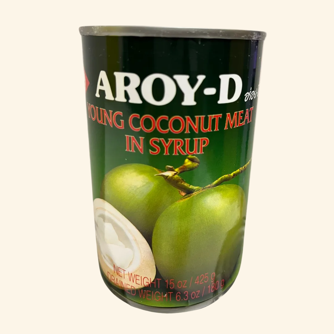 Kokosfruchtfleisch in Sirup ( Aroy-D )/ เนื้อมะพร้าวอ่อนในกระป๋อง425g