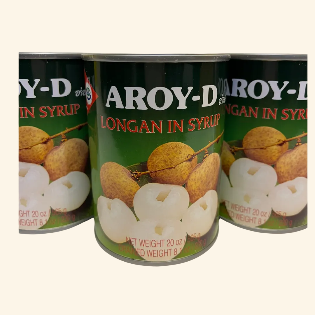Longans in Syrup ( Aroy-D )/ เนื้อลำไยในน้ำเชื่อม 565g