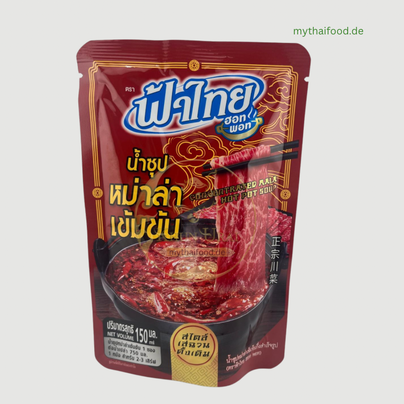 น้ำซุปหม่าล่าเข้มข้น ตราฟ้าไทย 150ml
