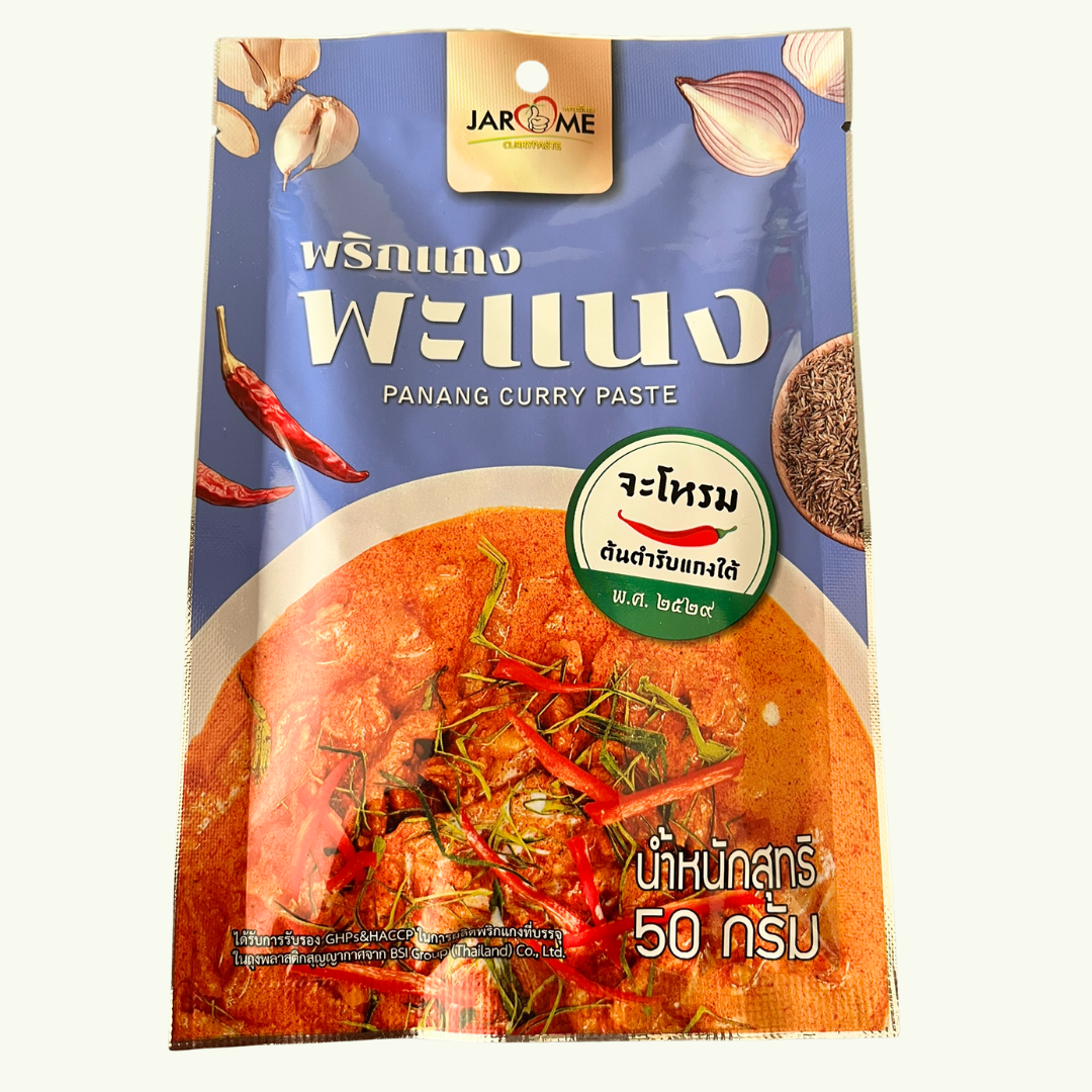 Panang Curry Paste ( Jarome )/พริกแกงพะแนง 50g.