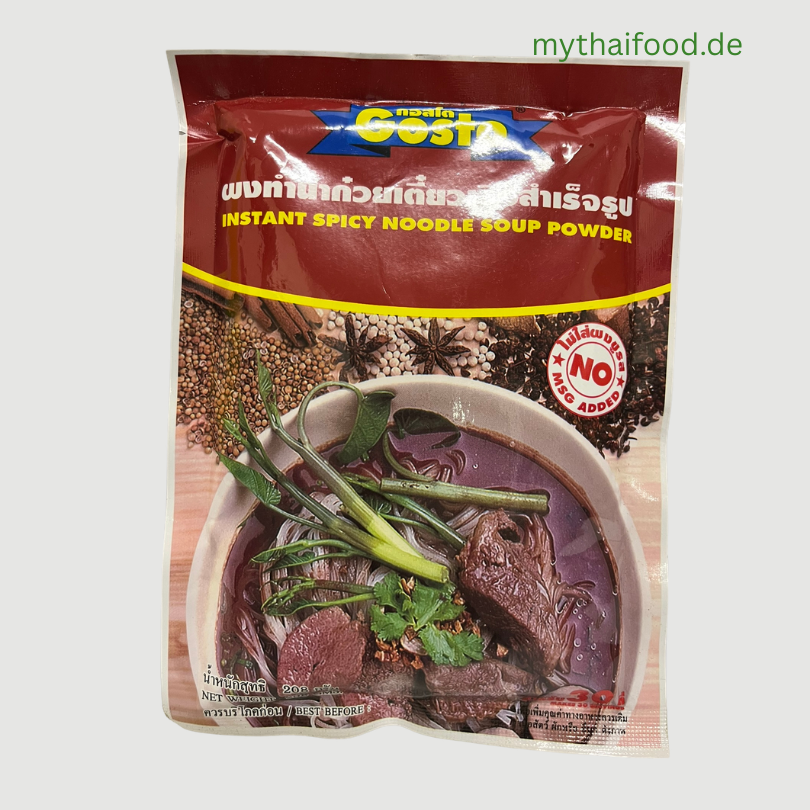 Nudelsuppengewürz Scharf ( Gasto )/ผงทำน้ำซุปก๋วยเตี๋ยวน้ำตก 208g.