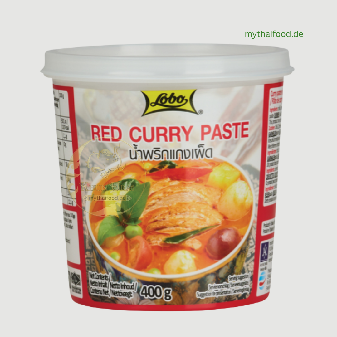 Rote Curry Paste ( Lobo )/พริกแกงเผ็ด 400 กรัม