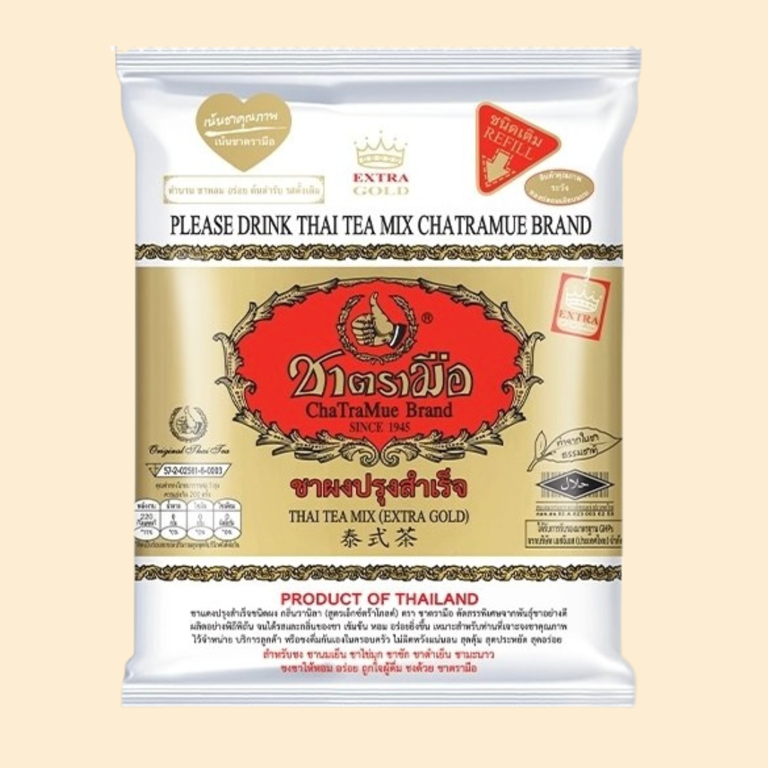 Goldene Thai Tee Mix ( TraMue )/ ชาผงแดงปรุงสำเร็จ วานิลา 400g