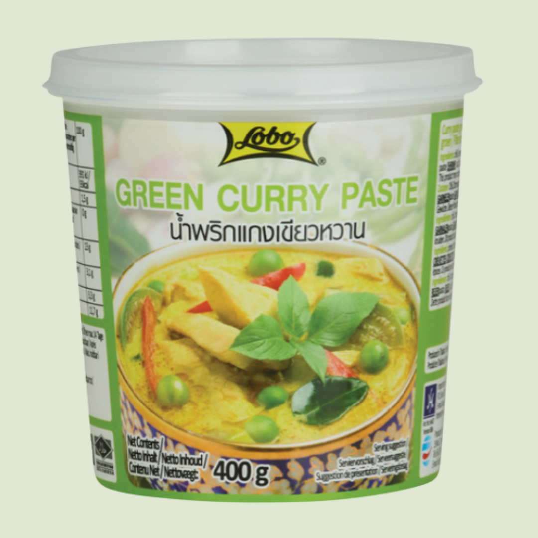 Grüne Curry Paste ( Lobo )/พริกแกงเขียวหวาน 400g.