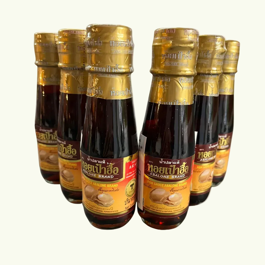 Fish sauce ( Abalone )/น้ำปลาแท้หอยเป่าอื้อ ยกเซ็ท 95ml.x6Fl