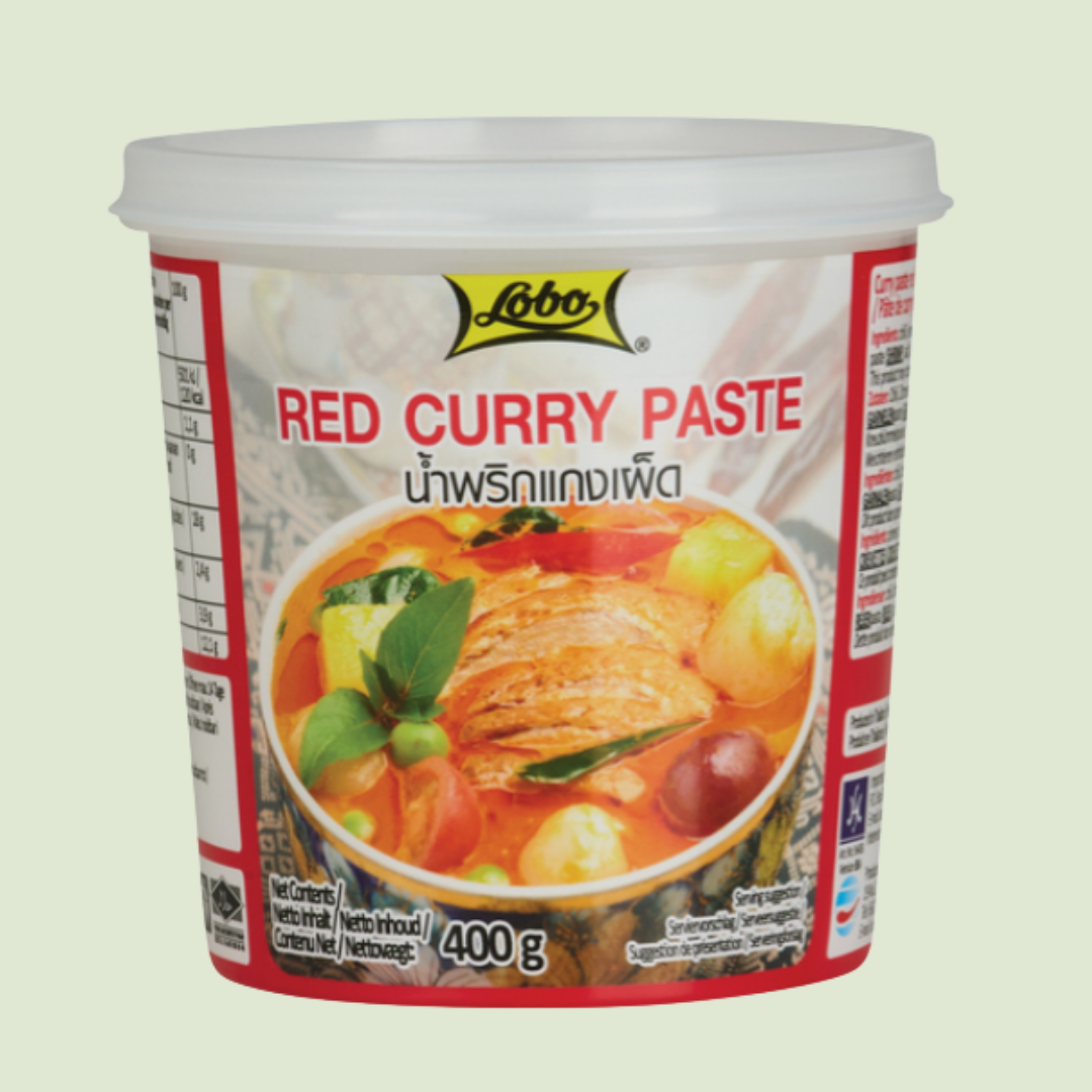 Rote Curry Paste ( Lobo )/พริกแกงเผ็ด 400g.