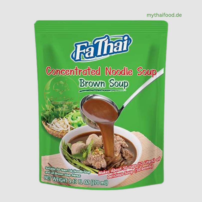 หัวเชื้อน้ำซุปก๋วยเตี๋ยวเรือ ( ฟ้าไทย )350ml.