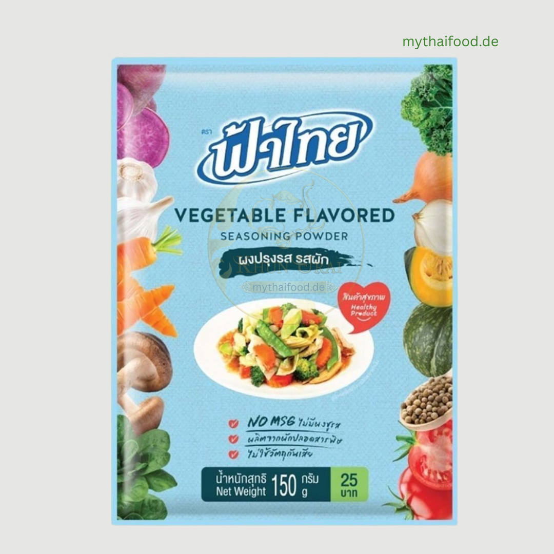 ผงปรุงรสรสผัก ฟ้าไทย 150g