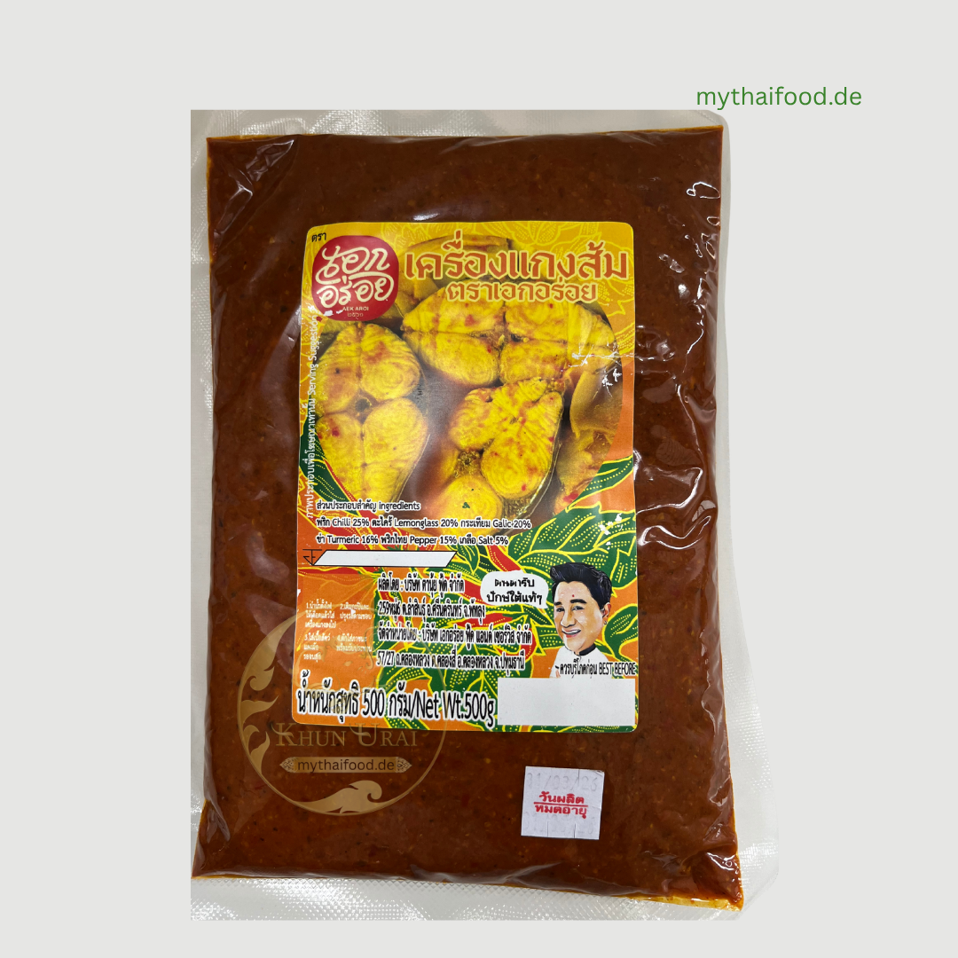 พริกแกงส้ม ( เอกอร่อย ) 500g