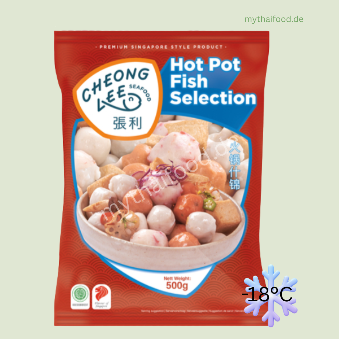 ลูกชิ้นปลารวม ฮอทพอท 500g