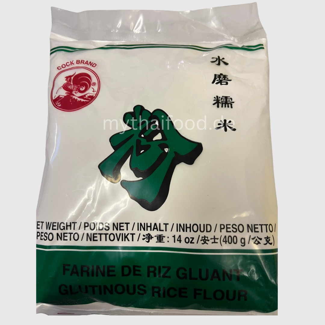 แป้งข้าวเหนียว ตราพ่อครัว 400g