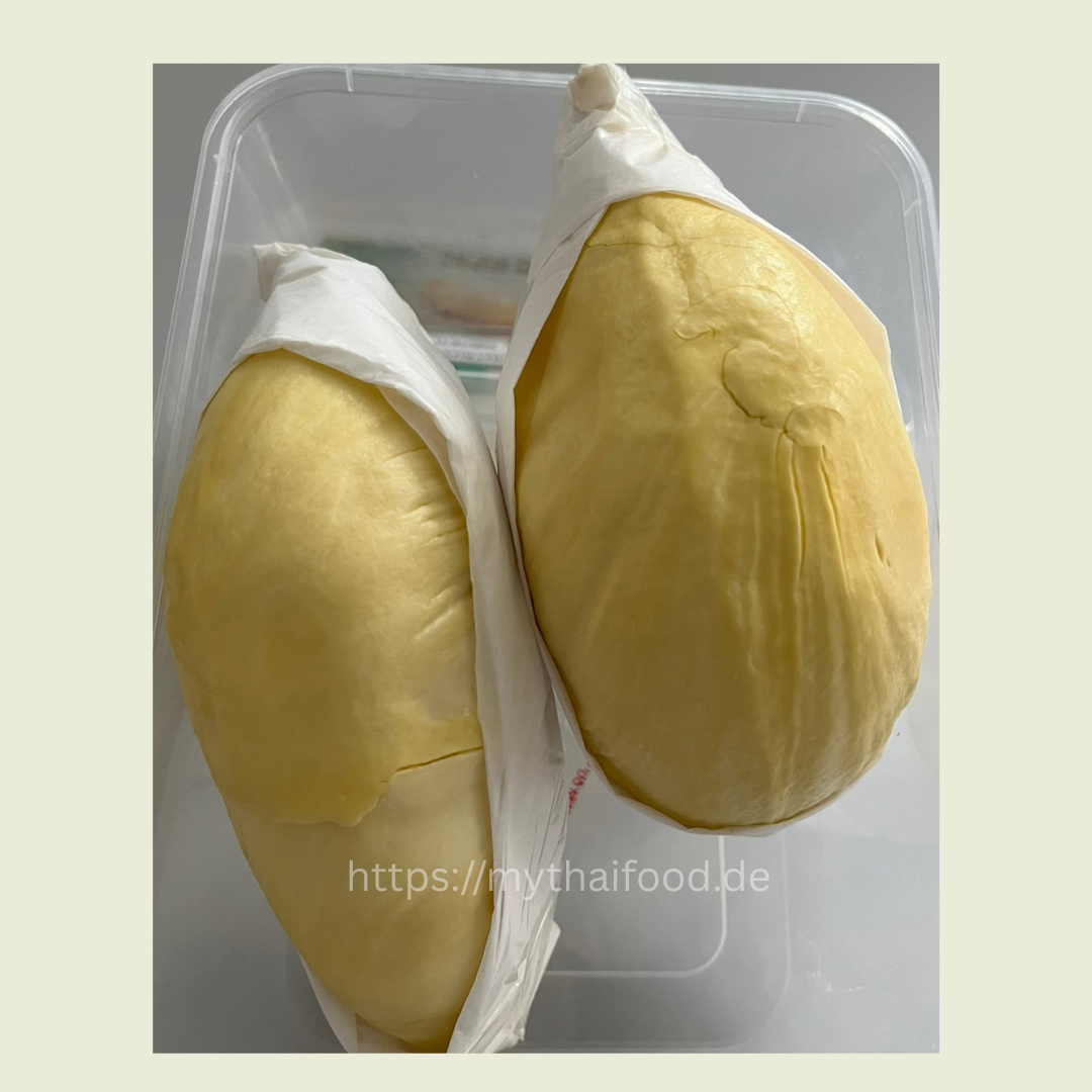 V-Geschälte Durain/ ทุเรียน แกะเนื้อ 500g