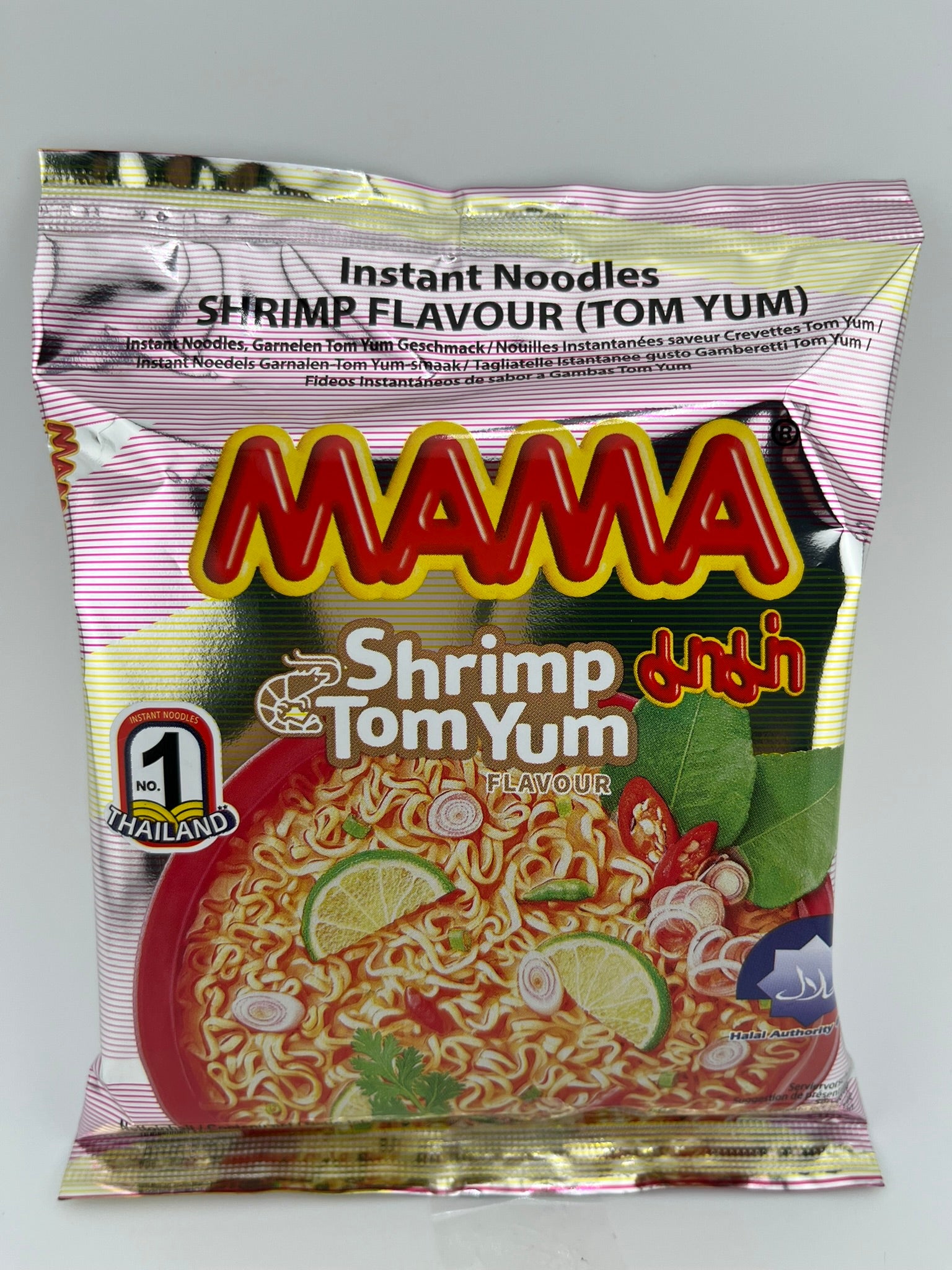 Instant Nudeln Tom Yum Garnelen60g/มาม่ารสต้มยำกุ้งน้ำใส