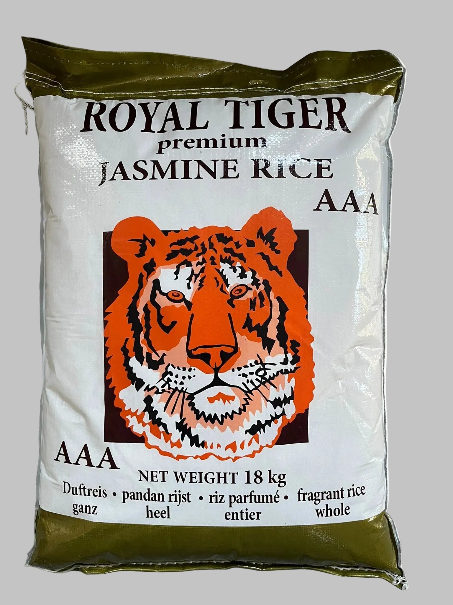 Jasminreis (Royal Tiger)18Kg/ข้าวหอมมะลิไทย