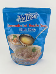 Konzentrat Klare Suppe( Fah Thai )270ml/น้ำซุปก๋วยเตี๋ยวน้ำใสเข้มข้นฟ้าไทย