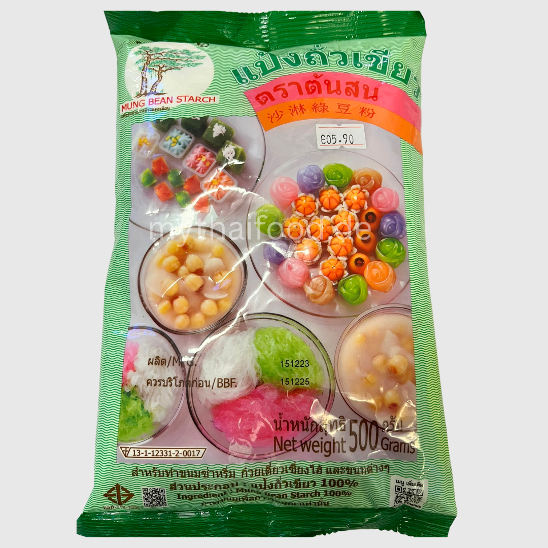 Mungbohnen Mehl 500g/แป้งถั่วเขียวตราต้นสน