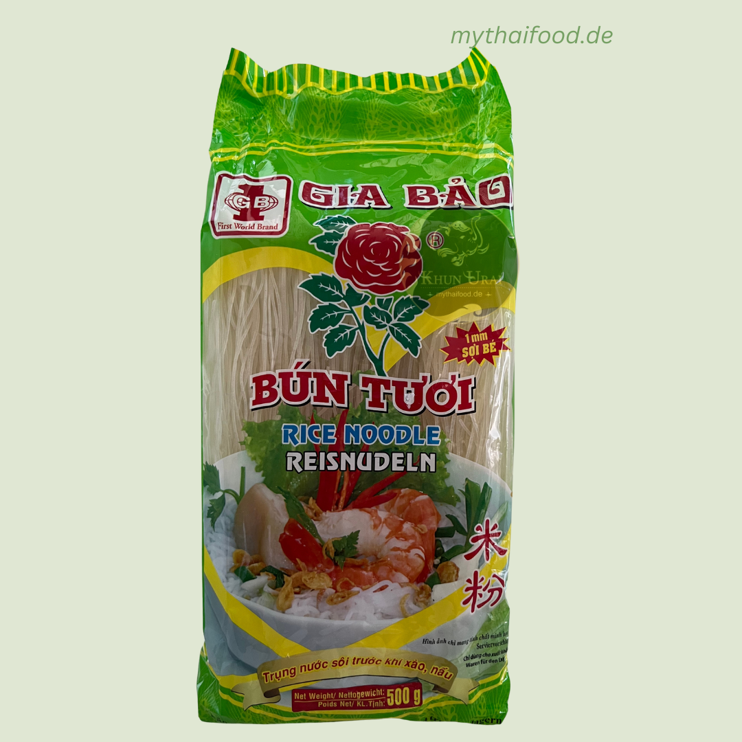 Reis Nuddeln 1mm ( Gia Bao ) 500g/Kanomjeen/เส้นขนมจีน
