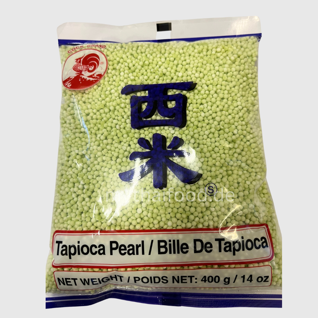 เม็ดสาคูใบเตย 400g ตราพ่อครัว