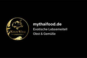Logo drei Zeilen weißer Text
